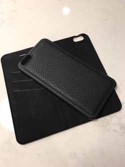 iPhone wallet case 6/6S Plus removable flip case