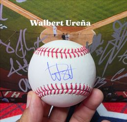 Walbert Ureña Angels Autographs Baseball Mint Condition