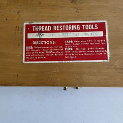 Thread Restoring Tools
