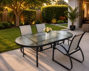 3-Piece Outdoor Patio Dining Set