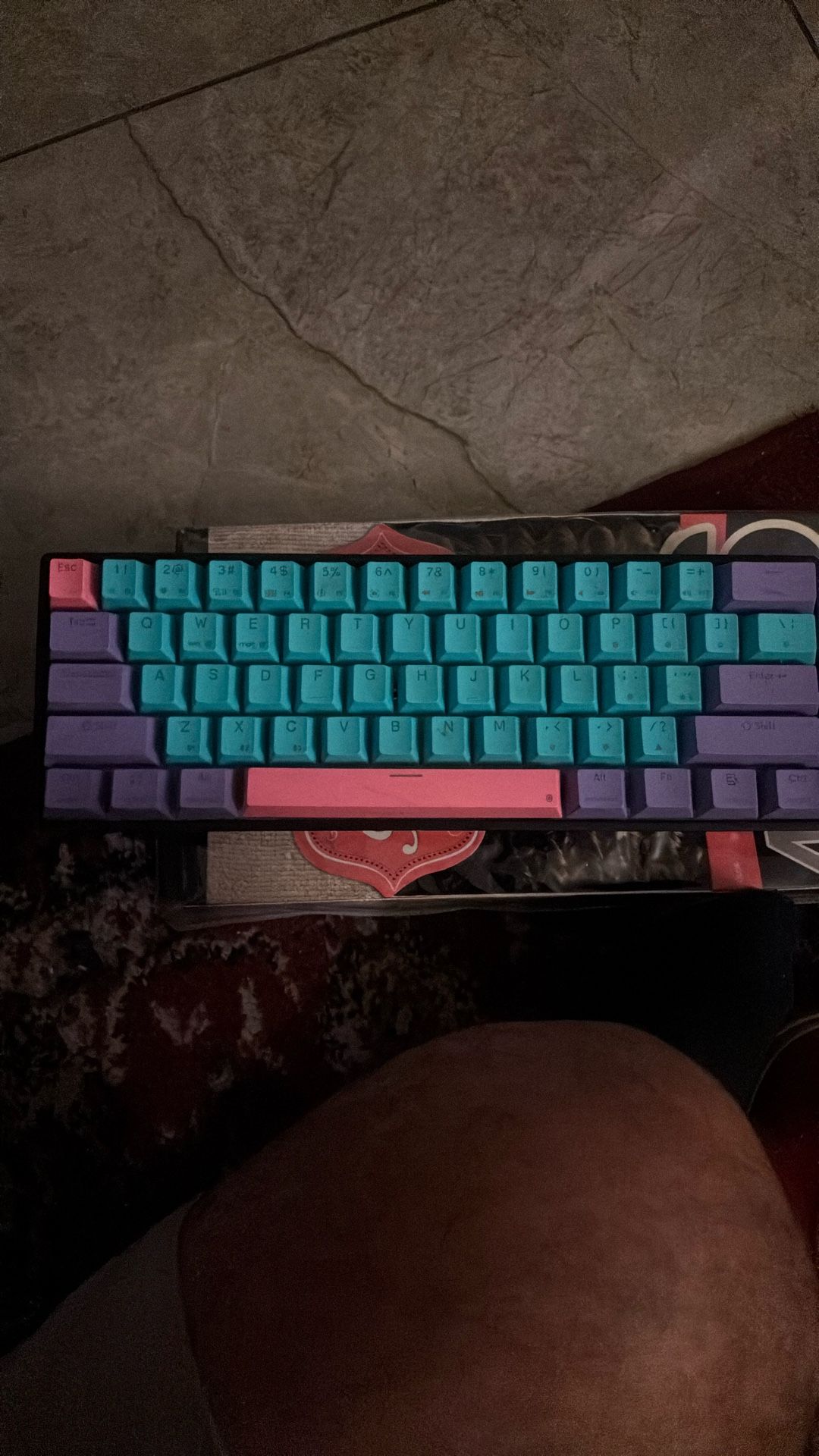 EPOMAKER SkyLoong SK61S 61 Keys Hot Swappable RGB Mechanical Keyboard Panda