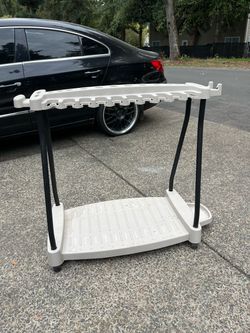 Garden tower rack