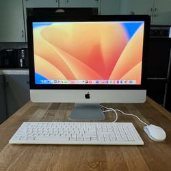 2017 Apple iMac 21.5 Inch Retina 4K - Intel i5 Quad-Core / 16GB Memory / 1TB Hard Drive / Final Cut Pro, Logic Pro + MS Office / OS Ventura