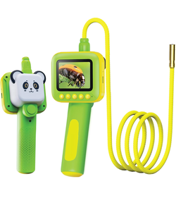 Kids Borescope Snake Camera with Light, Ages 4-12 Kids Endoscope for Photo and Video with LED Lights, Science Kits STEM Toys Gift for Boys & Girls, Id