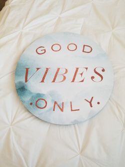 Canvas Wall Decor Sign