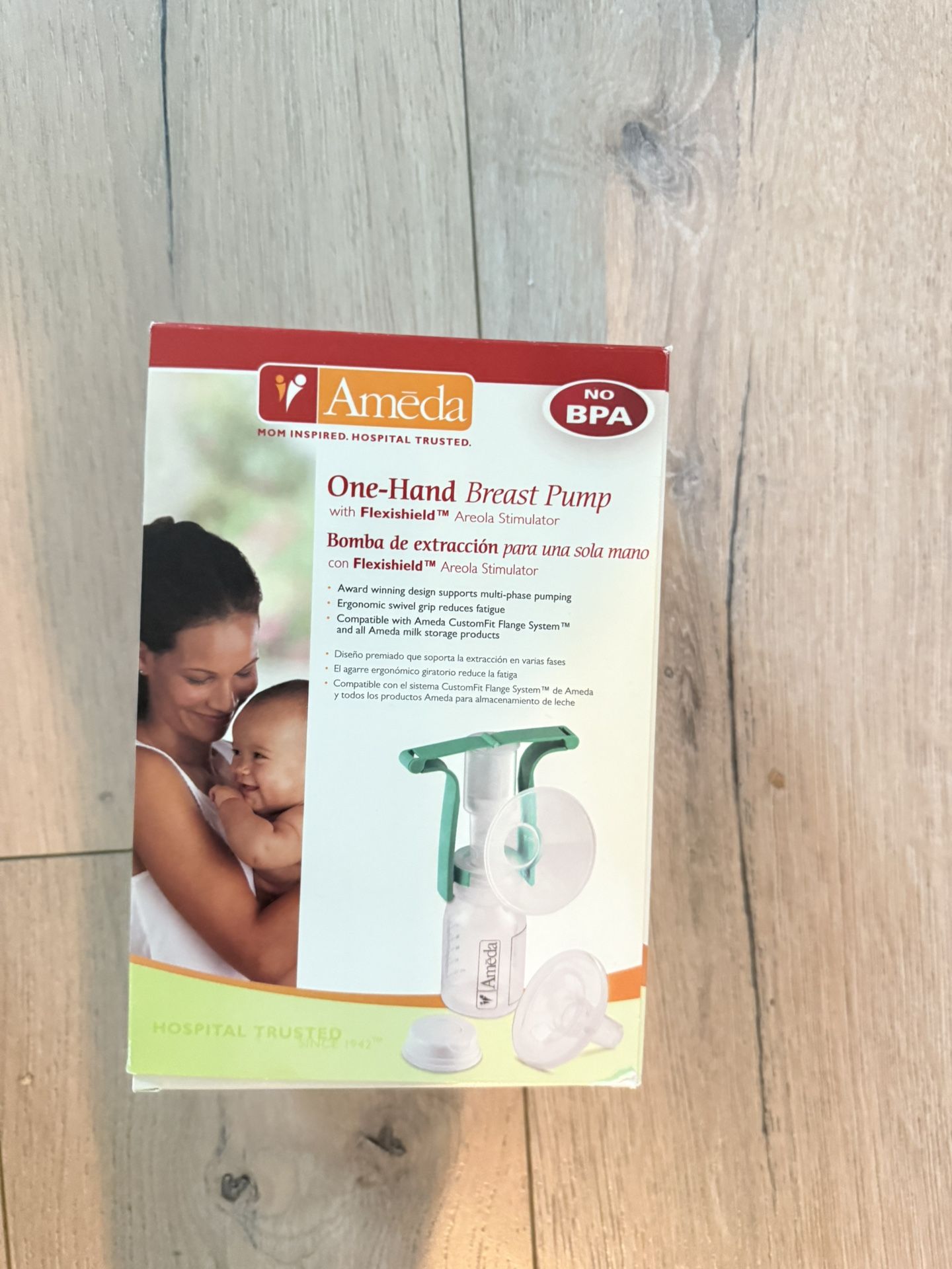 Ameda One Hand Breast Pump