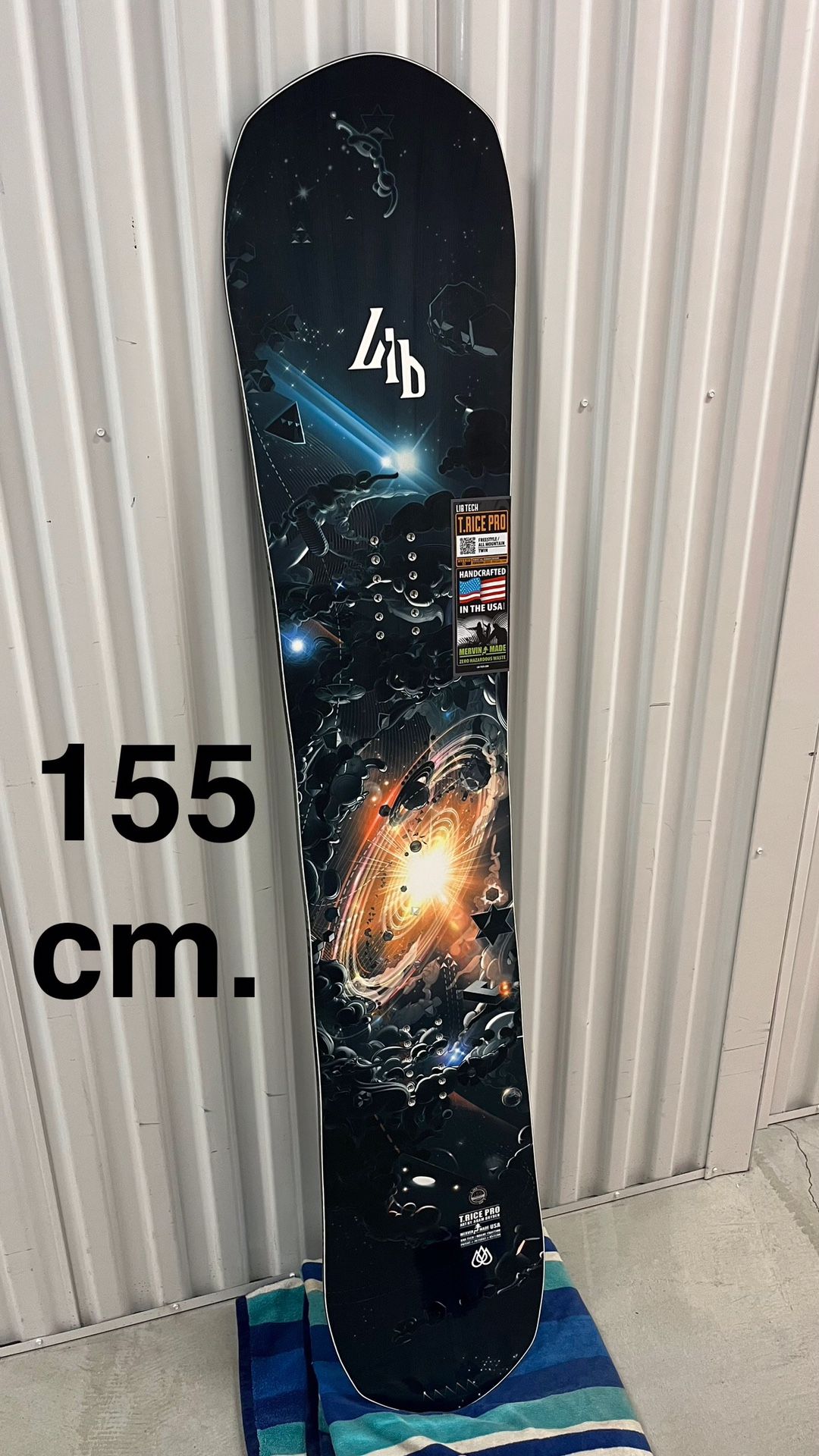 155 cm. NEW 2025 Lib Tech Travis Rice T. Rice T.Rice Pro snowboard -