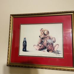 Coca-Cola Paintings Limited Edition framed