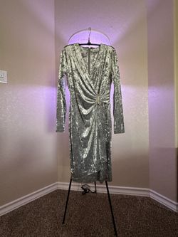 ClavinKlein, Silver   Dress For Sell