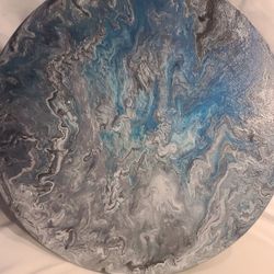 Abstract Circular Painting