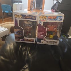 Pop! Ms. Marvel And Naruto Shippuden New In Box