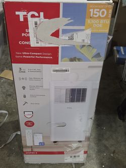 TCL Smart Portable Air Conditioner 5,100 BTU – WiFi – Tested & Works Great