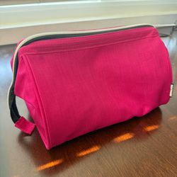 Vintage IKEA Family UPPTÄCKA pink toiletry bag travel makeup skincare hair