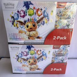 Pokemon Cards TCG Prismatic Evolutions Elite Trainer Box ETB