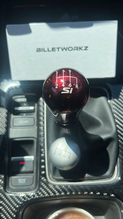 Billetworkz tall teardrop Honda civic si shift knob