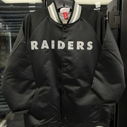 Mitchell & Ness Las Vegas Raiders Bomber Jacket