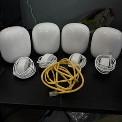 Google Nest Wi-Fi Pro 6e AXE5400 Mesh Router (4-Pack)