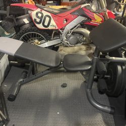 Weight Bench And Squat Rack  Only 