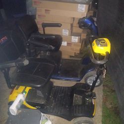 Adult scooters and a scooter lifter