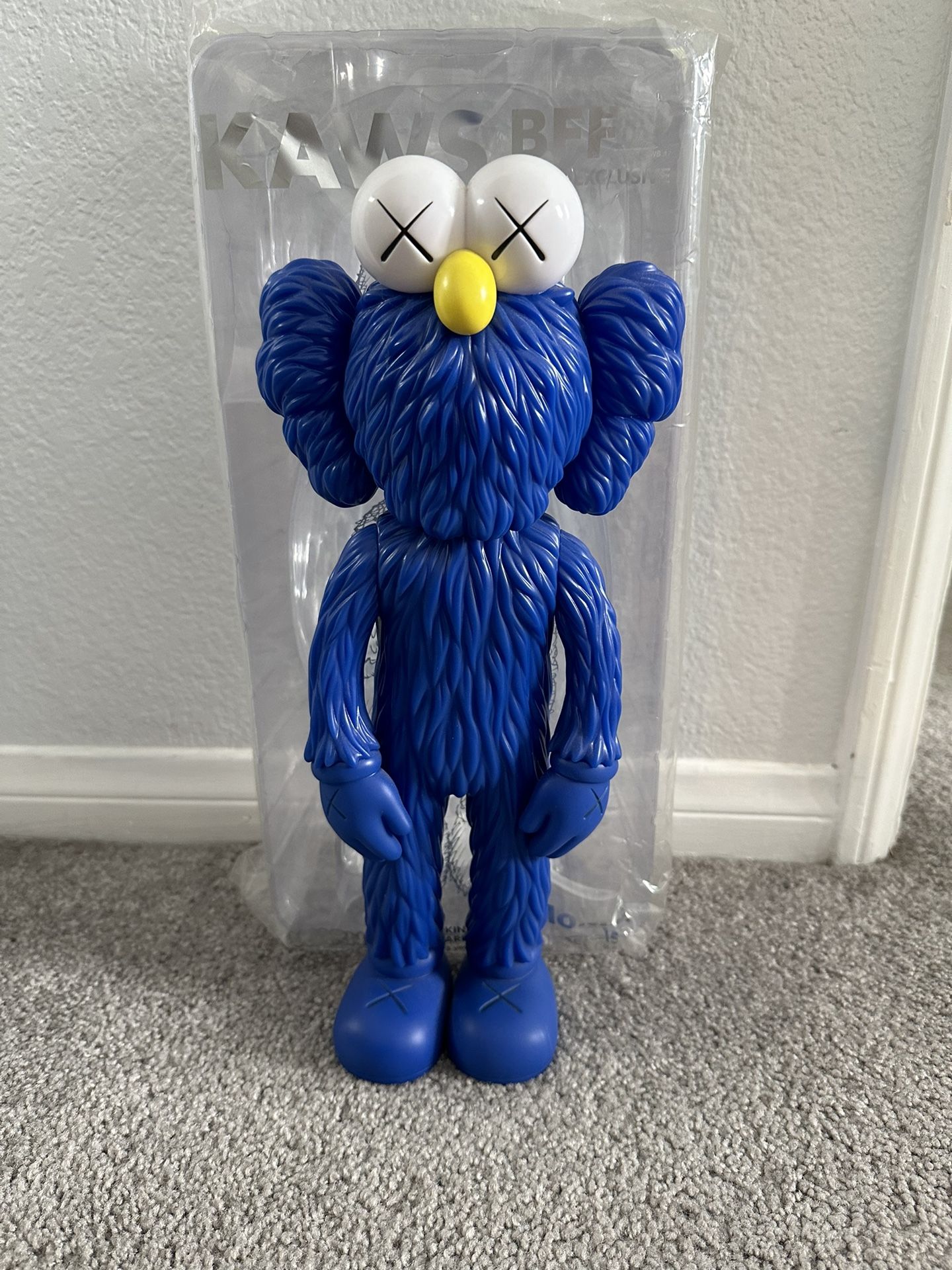 KAWS BFF Companion MoMA Exclusive Blue D.S - Opened