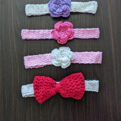 Crochet Baby Girl Headband
