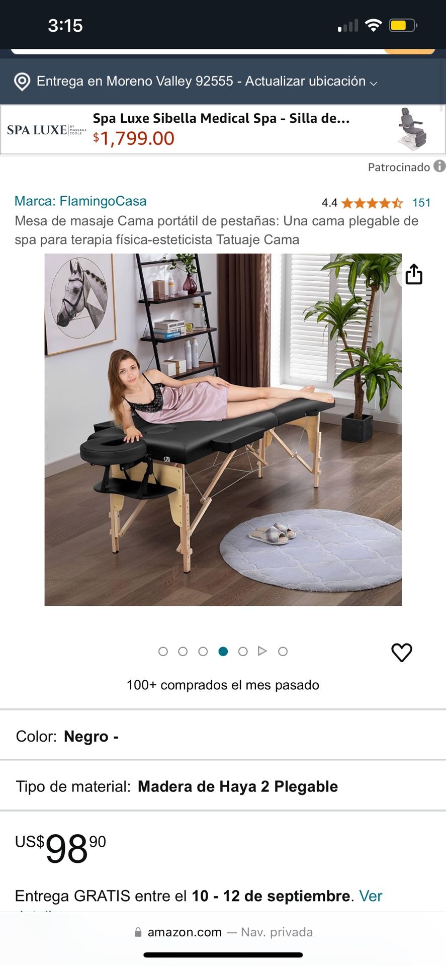 Massage Table