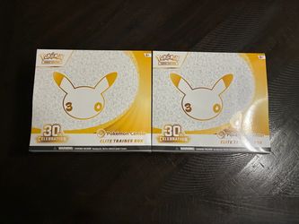 30th anniversary Pokemon Center ETBs