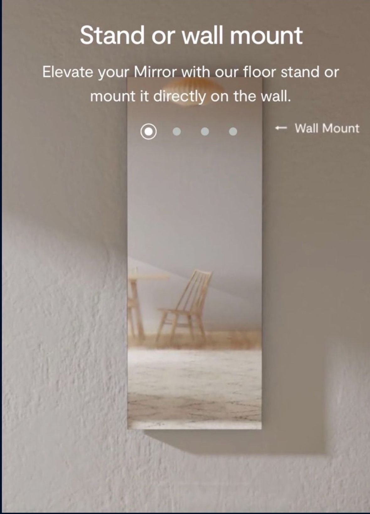 Lululemon Exercise Mirror