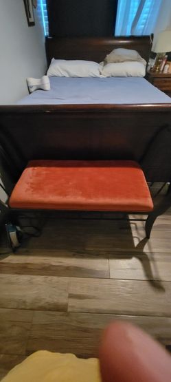 Iron Bench Ottoman