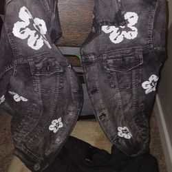 Chrome Heart Jean Jacket