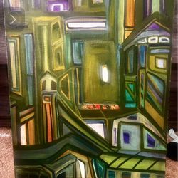 Original Wall Art Painting- Artist Unknown