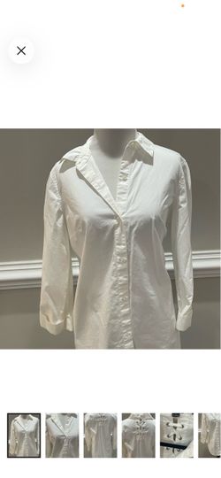 White button down dress shirt