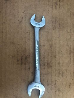 Craftsman 19/32 & 11/16 wrench.