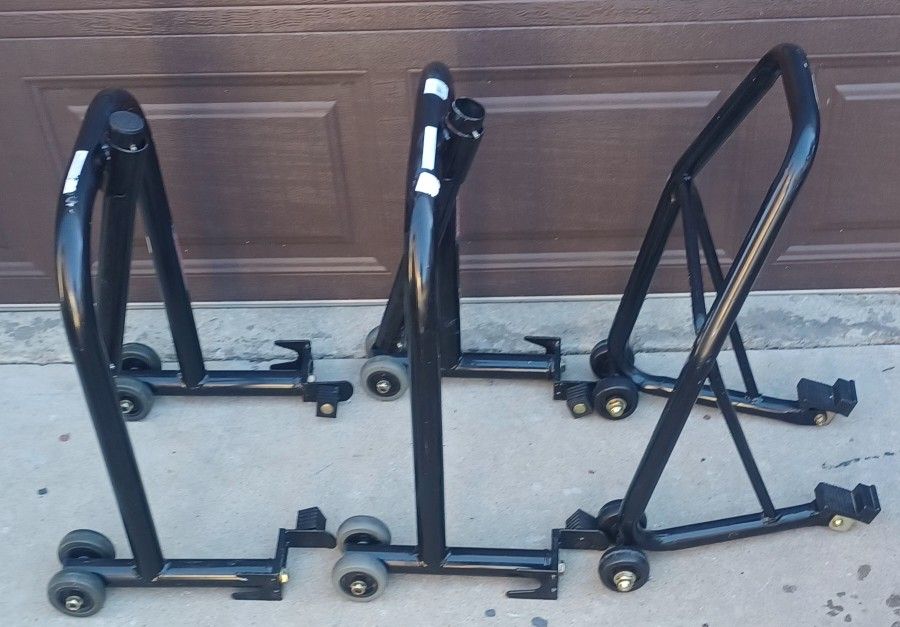 Motorcycle Stands.       ($60.00 Each)