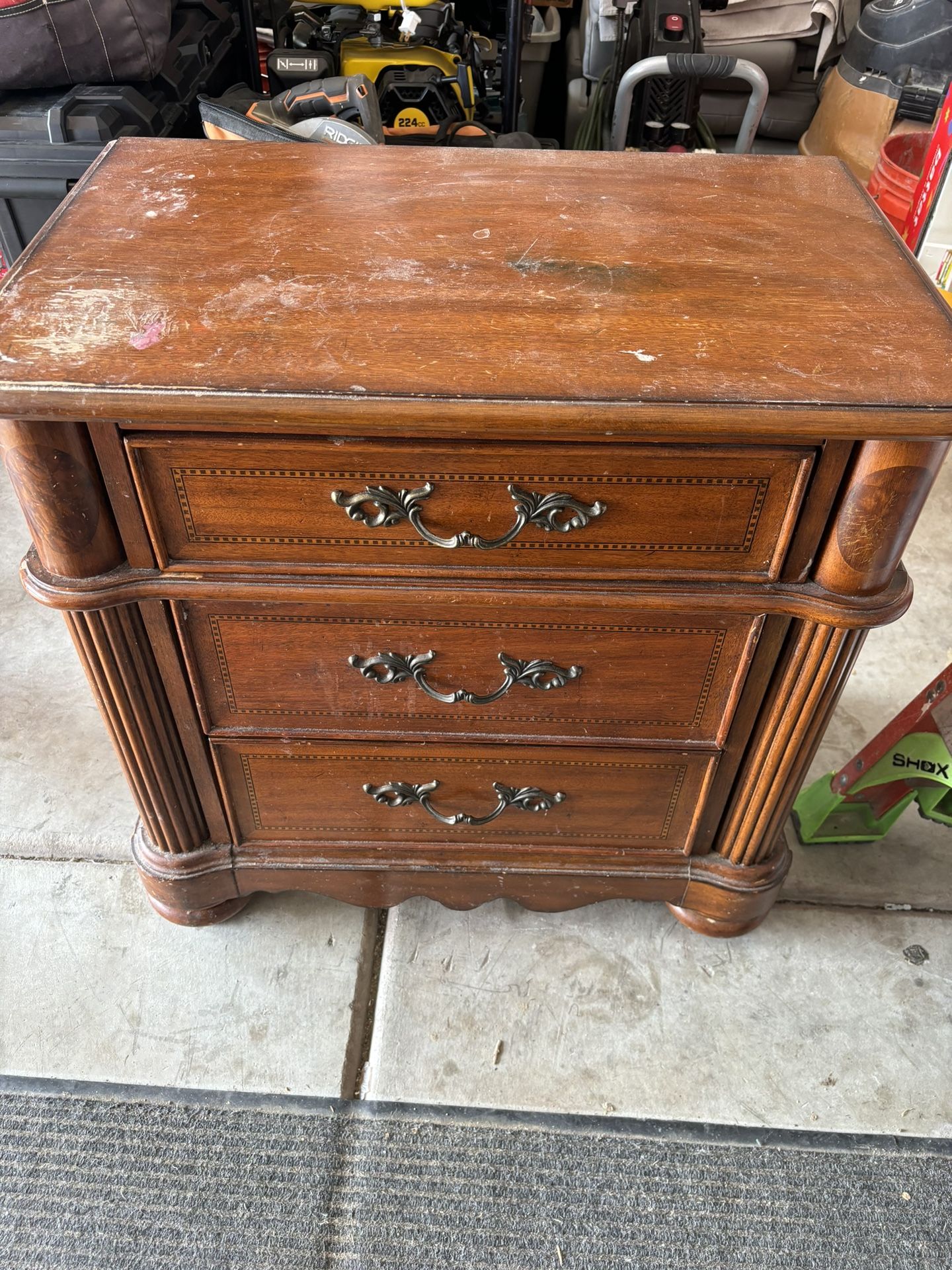 Heavy Wood Nightstand,New Products : American Fashion Style Bags On Sale