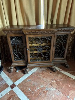 Vintage Wine Cabinet 