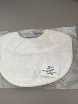 American terry organic bib