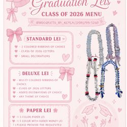 Graduation Lei/ Lei/ Ramo