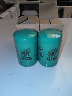 2 - Quaker state QS3980 new oil filters