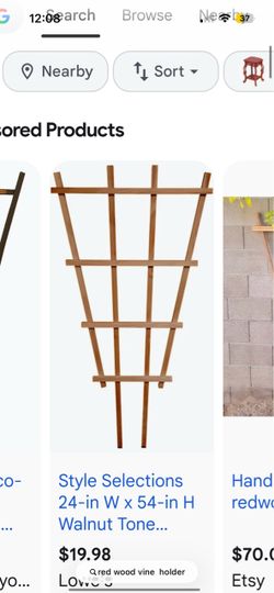 Fan Garden Trellis