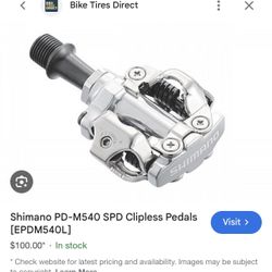 Shimano SPD Clipless Pedals