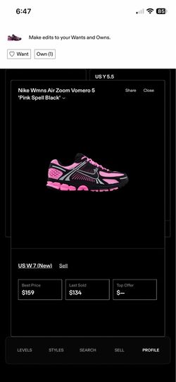 Nike women’s air zoom Vomero 5