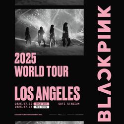 Blackpink World Tour Sofi Stadium