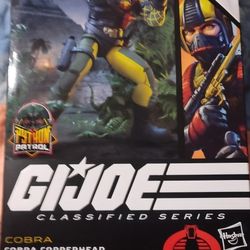 GIJOE CLASSIFIED SERIES COBRA COPPERHEAD 