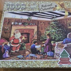 Santa And Kids Advent Calendar 1008pcs 