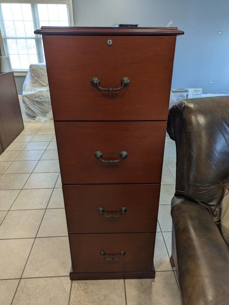 Cherry Filing Cabinet