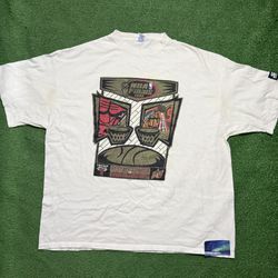 Vintage Seattle SuperSonics Shirt XX-Large Sonic’s Vs Bulls 