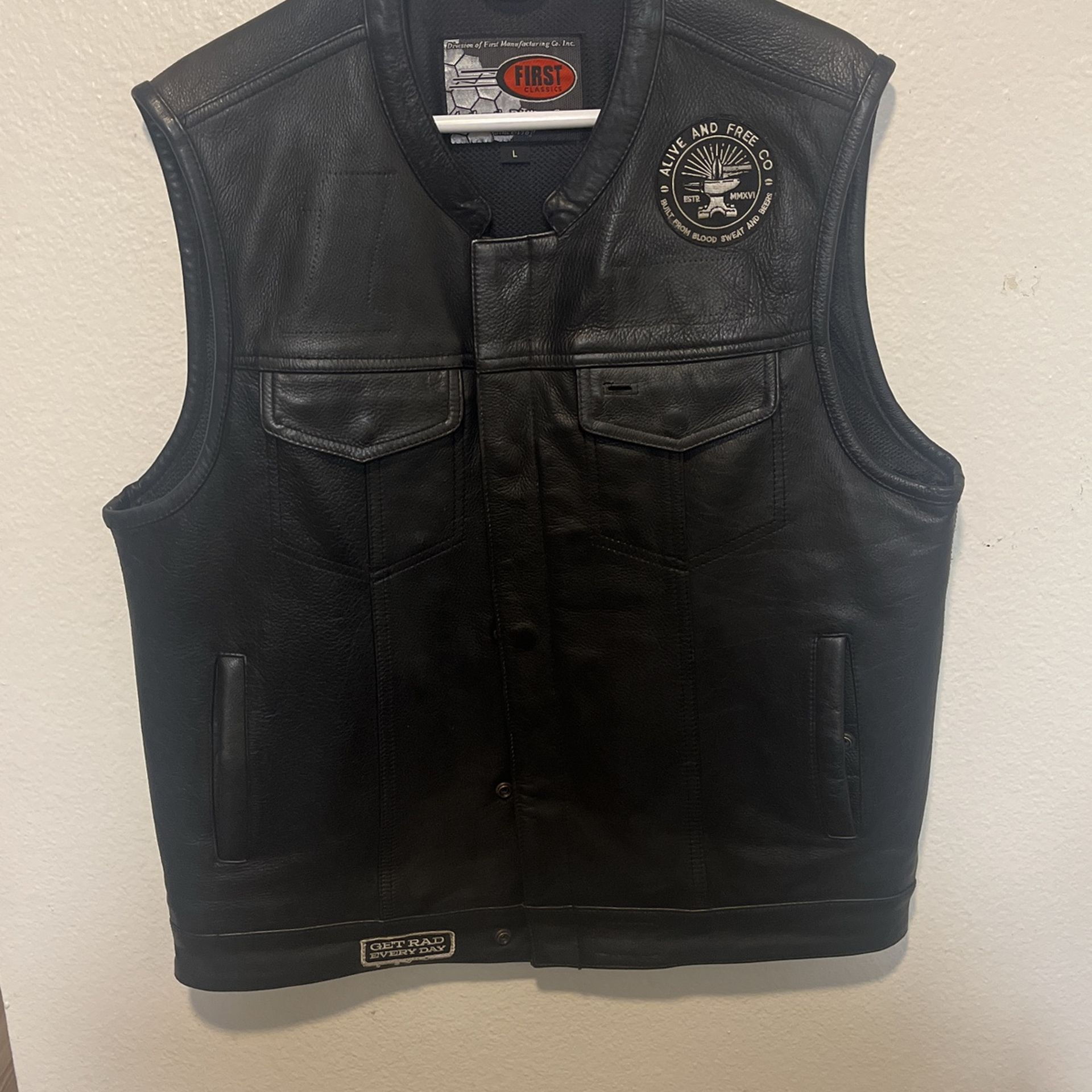 First MFG Riding Vest