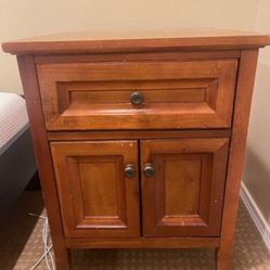 SET OF 2 SIDE TABLES SOLID WOOD!!!