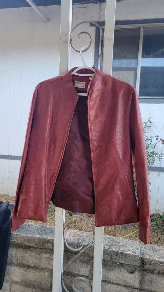 Red Leather Jacket
